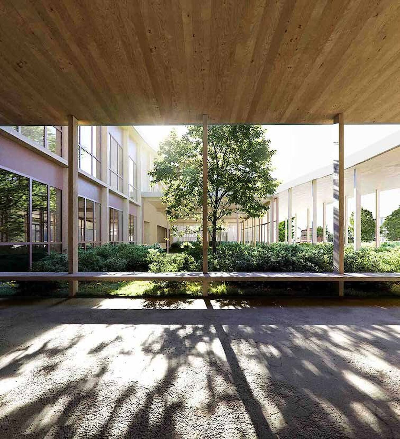 Deux groupes scolaires — JO 2024 — vue 2