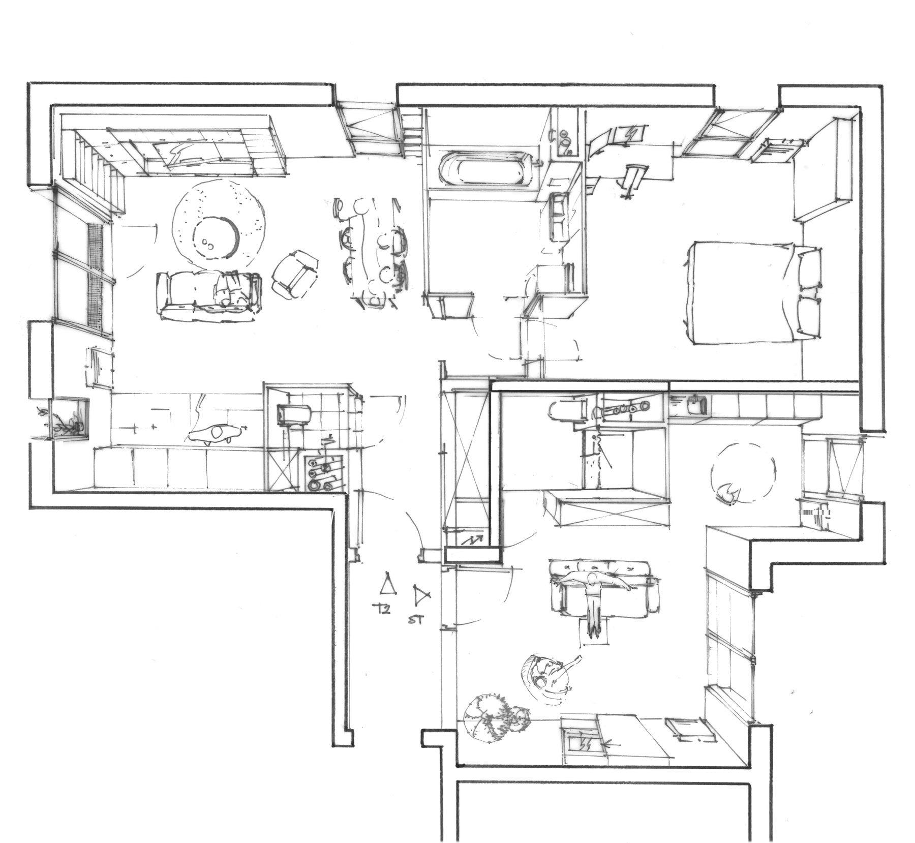44 logements & un cabinet médical — vue 2